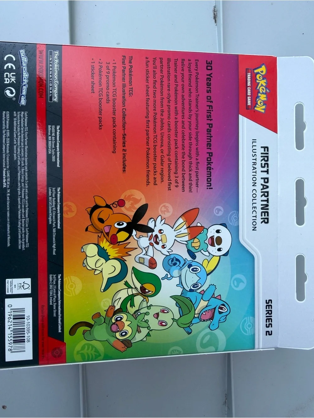 Pokemon First Partner Illustration Collection Series 2